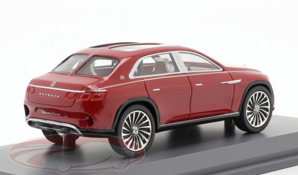 Mercedes-Benz Maybach Vision Ultimate Luxury Rood Metallic 1:43 Schuco Pro.R43 Limited 500 Pieces