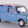 Austin Mini Van "Union Jack" Light Blue 1-87 Brekina