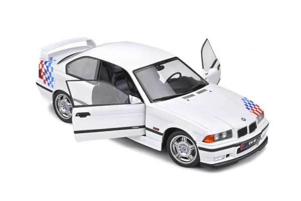 BMW E36 M3 Coupe Lightweight 1995 Wit 1-18 Solido