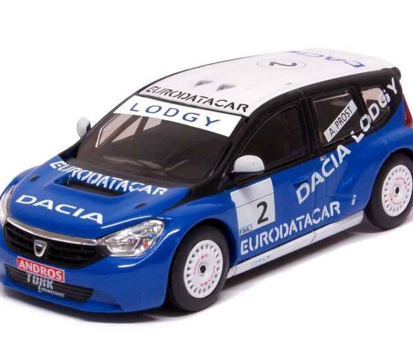 Dacia Lodgy #2 Trophée Andros 2012 A.Prost Blauw / Wit 1-43 Eligor Limited Edition of 2,800 pcs.