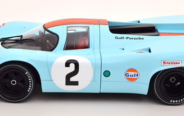 Porsche 917K Winner 24Hrs Daytona 1970 "Gulf" Rodriguez/Kinnunen/Redman 1-18 CMR Models