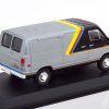 Dodge RAM B250 Van 1980 Grijs / Geel / Rood / Blauw 1-43 Greenlight Collectibles