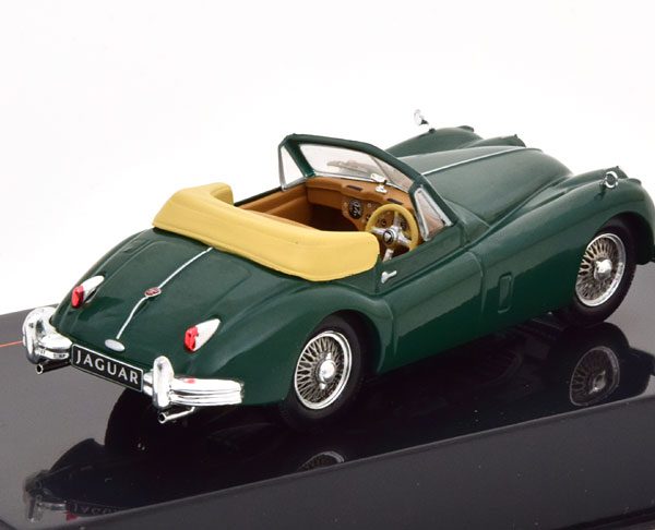 Jaguar XK140 Cabriolet 1956 Groen 1-43 Ixo Models