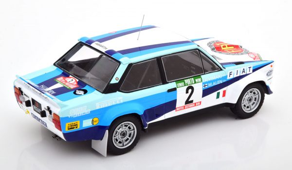 Fiat 131 Abarth No.2, Rally Portugal 1980 Alen/Kivimaki 1-18 Ixo Models