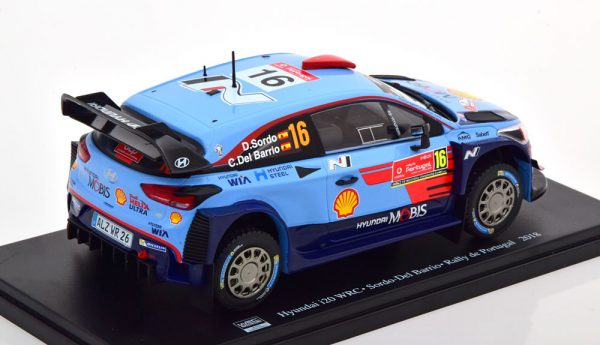 Hyundai i20 WRC No.16, Rally Portugal 2018 Sordo/delBarrio 1-24 Altaya Race Collection