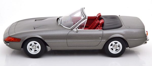 Ferrari 365 GTB/4 Daytona Cabriolet ( 2.Serie ) 1971 Grijs Metallic 1-18 KK Scale