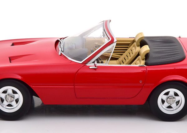 Ferrari 365 GTB/4 Daytona Cabriolet ( 2.Serie ) 1971 Rood 1-18 KK Scale