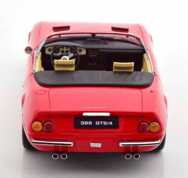 Ferrari 365 GTB/4 Daytona Cabriolet ( 2.Serie ) 1971 Rood 1-18 KK Scale