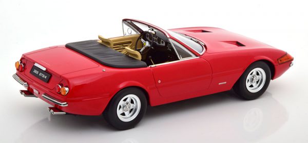 Ferrari 365 GTB/4 Daytona Cabriolet ( 2.Serie ) 1971 Rood 1-18 KK Scale