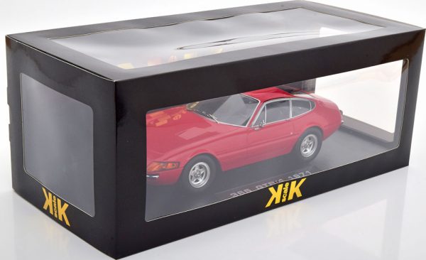 Ferrari 365 GTB/4 Daytona Coupe ( 2.Serie ) 1971 Rood 1-18 KK Scale