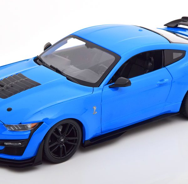 Shelby Mustang GT500 2020 Blauw 1-18 Maisto