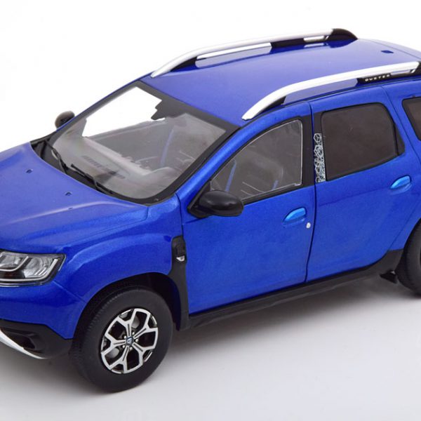 Dacia Duster MKII 2018 Blauw Metallic 1-18 Solido