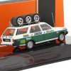 Fiat 131 Panorama Rallye Assistance "Alitalia" 1977 Wit / Groen 1-43 Ixo Models