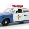 Dodge Monaco 1978 "Camp Crystal Lake Police" Wit / Blauw 1-18 Greenlight Collectibles