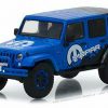 Jeep Wrangler Unlimited 2012 "MOPAR" Off-Road Edition Blauw 1-43 Greenlight Collectibles