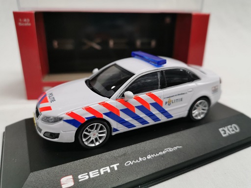 Seat Exeo Sedan 2012 Nederlandse Politie ( Oude Striping ) Omgebouwd 1-43 Fischer
