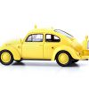 Volkswagen Kever 1954 "Follow-Me Berlin Tempelhof" Geel 1/43 Autocult Limited 333 Pieces