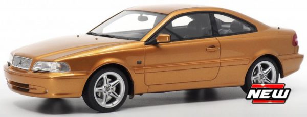 Volvo C70 Coupe 1998 Oranje Metallic 1-18 DNA Collectibles Limited Edition