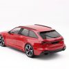 Audi RS6 Avant 2019 Rood Metallic 1-18 Minichamps Limited 300 Pieces