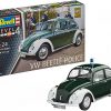 Volkswagen VW Beetle Police Plastic Kit 1:24 Model 07035 REVELL