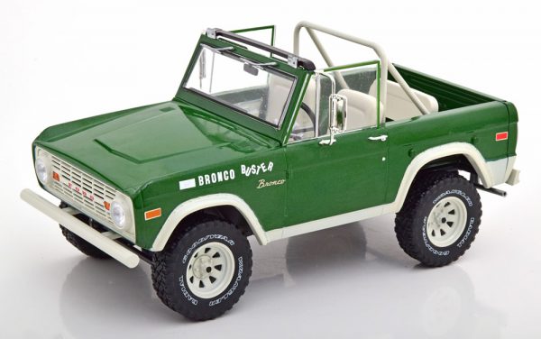 Ford Bronco 1970 "Buster" Smokey & Bandit Groen 1-18 Greenlight Collectibles