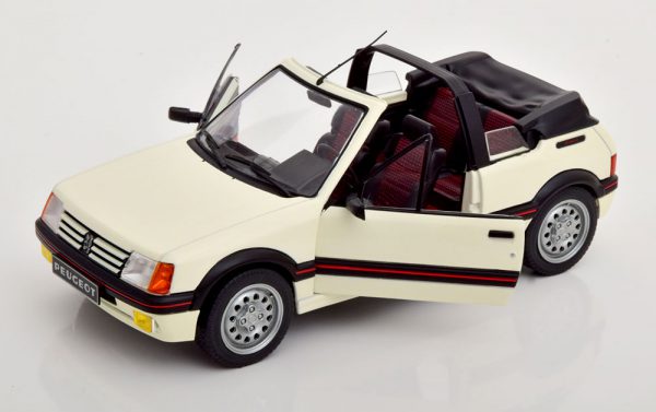 Peugeot 205 CTI Cabriolet 1989 Wit 1-18 Solido