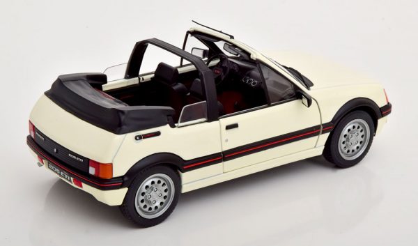 Peugeot 205 CTI Cabriolet 1989 Wit 1-18 Solido