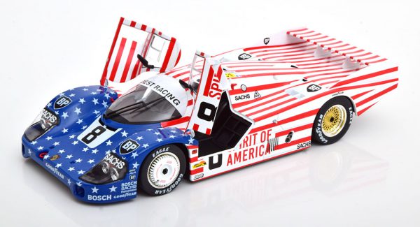 Porsche 956 LH No.8, 24Hrs Le Mans 1986 Follmer/Morton/Miller 1-18 Solido