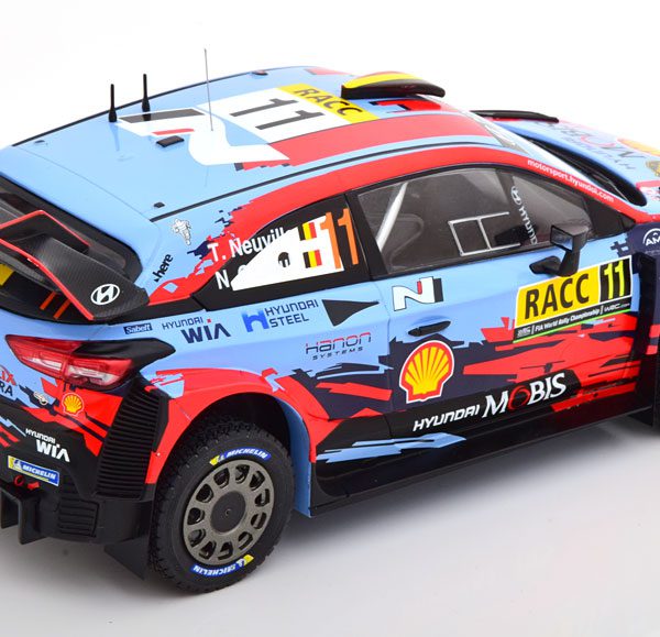 Hyundai i20 Coupe WRC Winner Rally Catalunya 2019 Neuville/Gilsoul 1-18 Ixo Models
