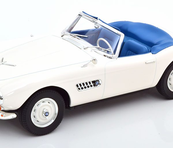 BMW 507 Cabriolet 1956 Wit 1-18 Norev