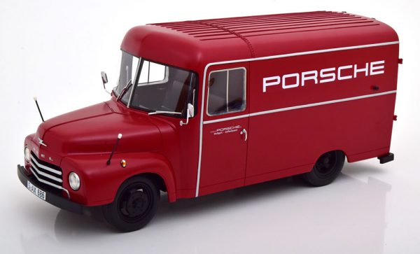 Opel Blitz 1,75t "Porsche Service" Rood 1-18 Schuco Pro.R18 Limited 500 Pieces