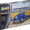 Volkswagen T1 Samba Bus "Lufthansa" Auto Bouwdoos 1:24 Revell
