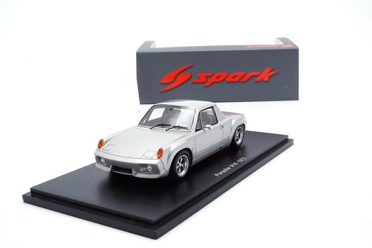 Porsche 916 1972 Zilver 1-43 Spark