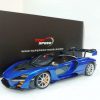 McLaren Senna 2020 Antares Blue 1-18 Top Speed ( Resin )