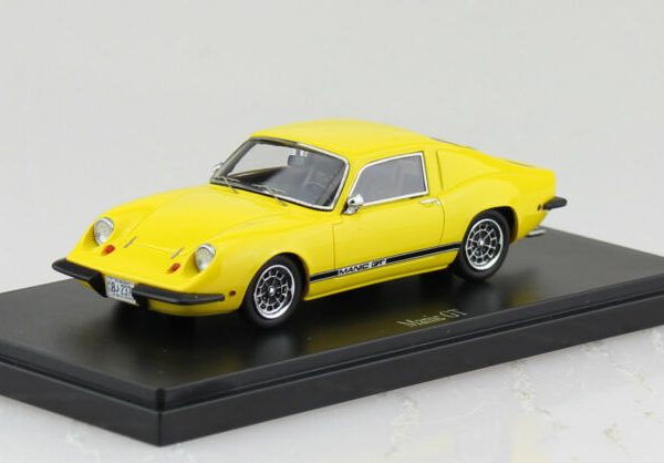 Manic GT 1969 Geel 1:43 Autocult Limited 333 Pieces