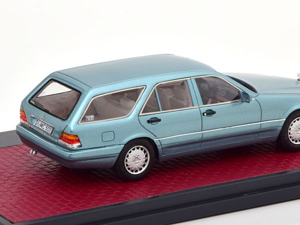 Mercedes-Benz S500T S140 Prototyp Binz/Cadford 1995 Blauw Metallic 1-43 Matrix Scale Models Limited 408 pcs.