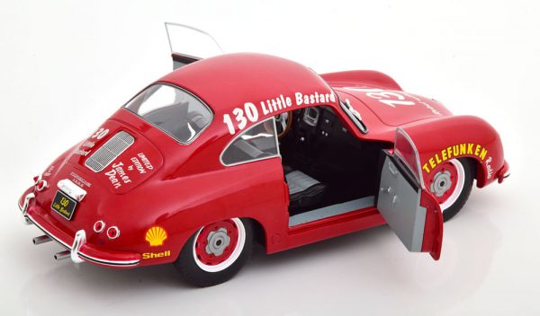 Porsche 356 Pre-A #130 Little Basterd James Dean Tribute 1953 1-18 Rood Solido