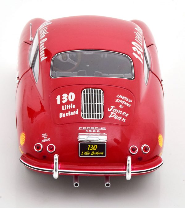 Porsche 356 Pre-A #130 Little Basterd James Dean Tribute 1953 1-18 Rood Solido