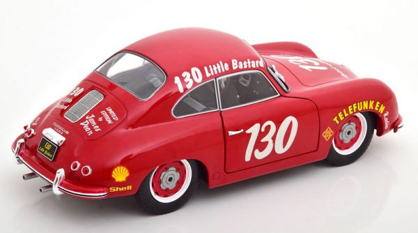 Porsche 356 Pre-A #130 Little Basterd James Dean Tribute 1953 1-18 Rood Solido