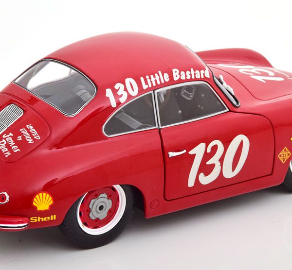 Porsche 356 Pre-A #130 Little Basterd James Dean Tribute 1953 1-18 Rood Solido