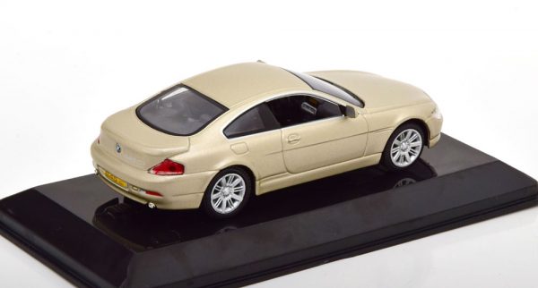 BMW 645i Coupe 2004 Pearl Zilver 1-43 Altaya Supercars Collection