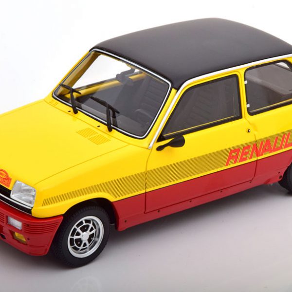 Renault 5 TS Rally Monte Carlo 1978 Geel / Rood / Zwart 1-18 Ottomobile Limited 2000 Pieces ( Resin )