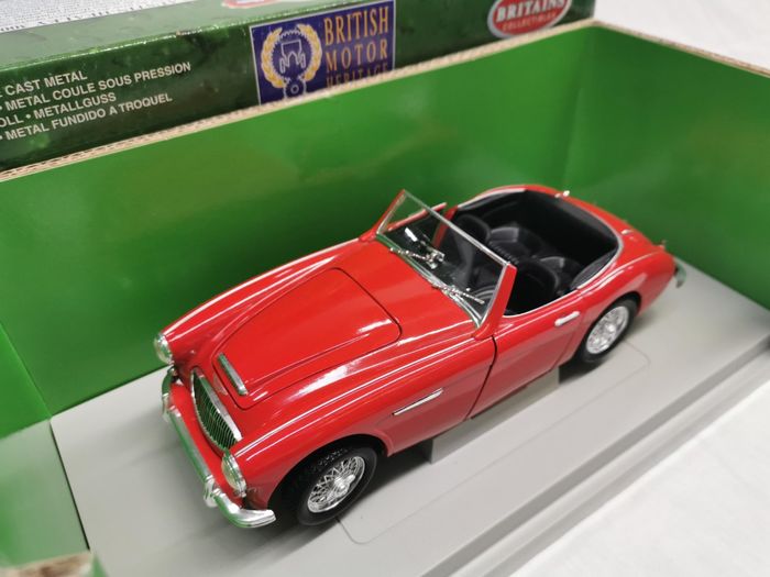 ERTL 1/18 SCALE Diecast - 7460 1961 Austin Healey 3000 MK2 Red EUR 151,99 - DE
