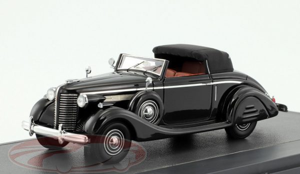 Buick Series 40 Lancefield Drop Head 1938 Black 1:43 Matrix Scale Models Limited 408 Pieces