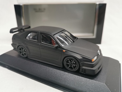 Alfa Romeo 155 V6 TI 1993 Homologation in Black 1-43 Minichamps ( Made for Kysoho ) Exclusive for Japan Limited 1536 Pieces