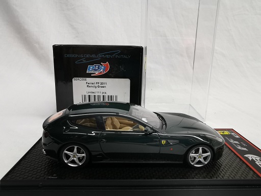Ferrari FF 2011 Rancig Green 1-43 BBR Models Limited 111 Pieces