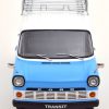 Ford Transit MKI 1965 ( Inkl. Dakdrager ) Blauw / Wit 1-18 KK Scale ( Metaal )