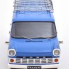 Ford Transit MKI 1970 "Ford Kundendienst" ( inkl. Dak Drager) Blauw 1-18 KK Scale ( Metaal )