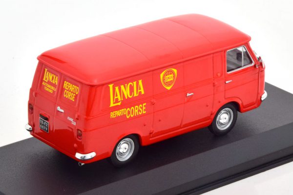 Fiat 238 Van 1972 "Lancia Service" Rood 1-43 Ixo Models