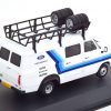 Ford Transit MKII "Ford Rally Assistance" 1979 Wit / Blauw 1-43 Ixo Models